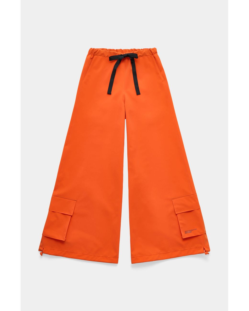 Stutterheim Orange Karla Pocket Trousers