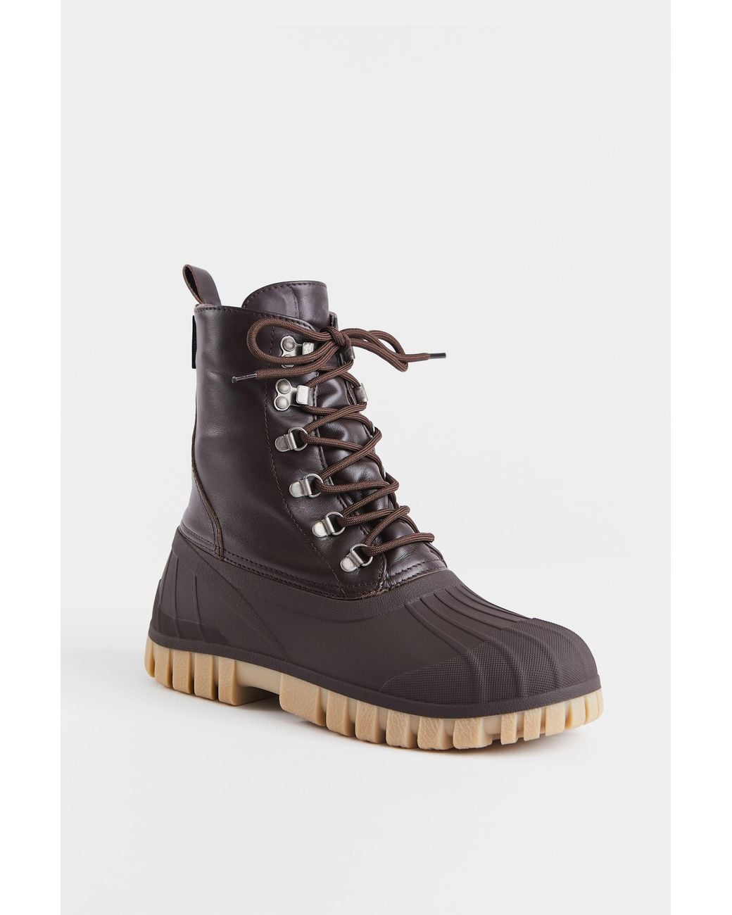 Stutterheim Brown Patrol Boot Leather