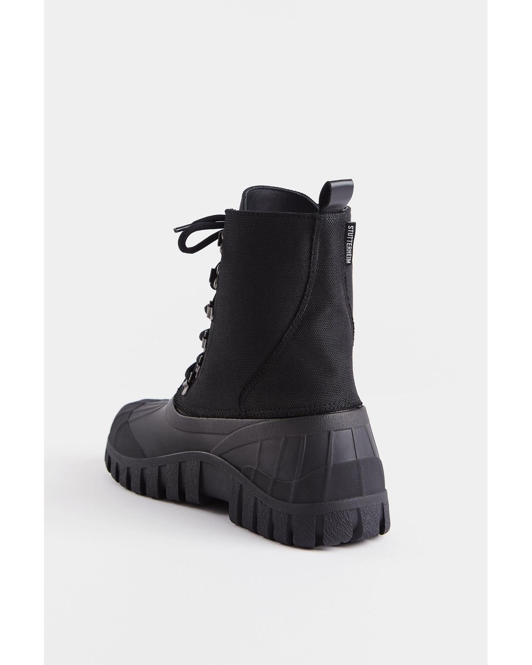 Stutterheim Black Patrol Boot Cordura