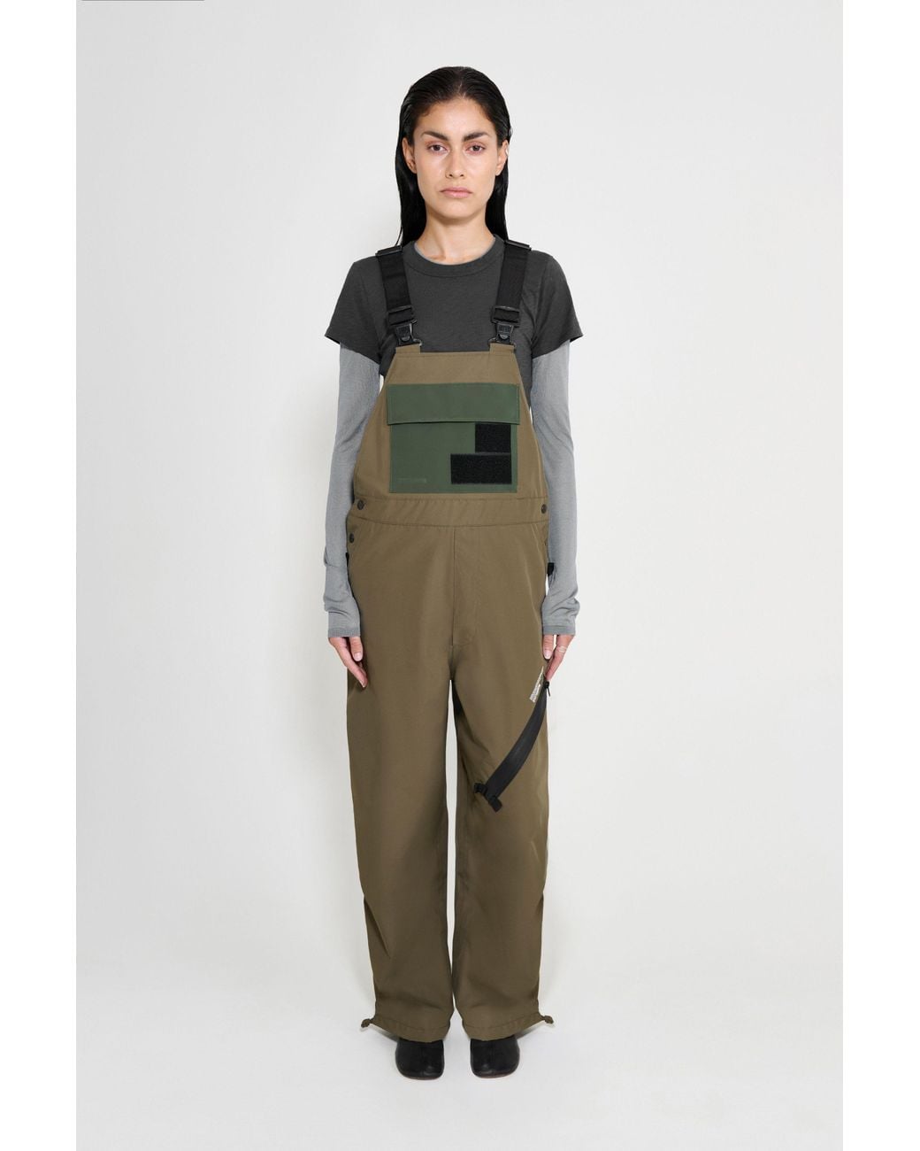 Stutterheim Green Space Bib Trousers