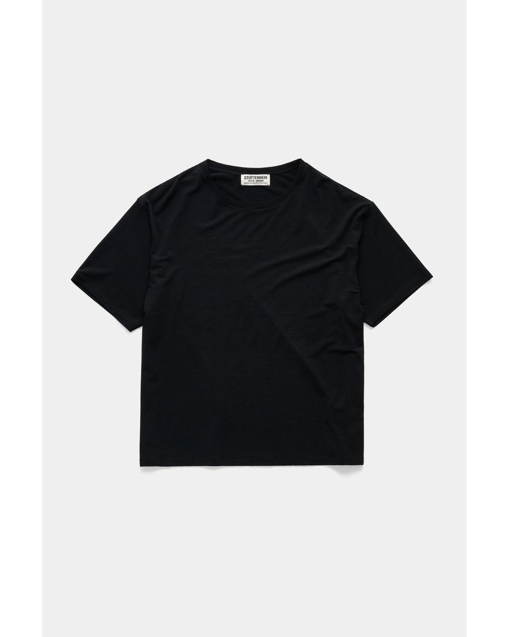 Stutterheim Black Siberia Tee