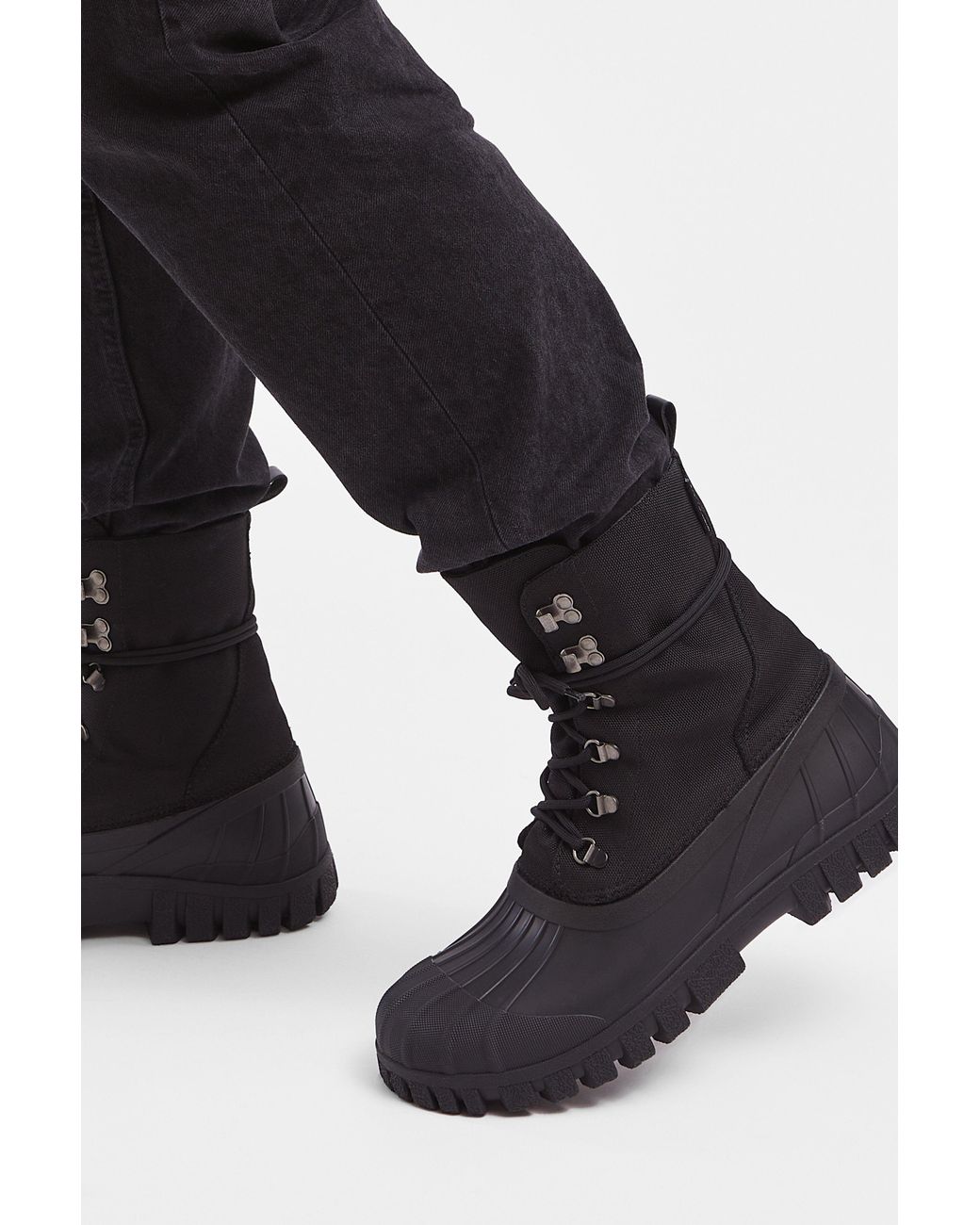 Stutterheim Black Patrol Boot Cordura