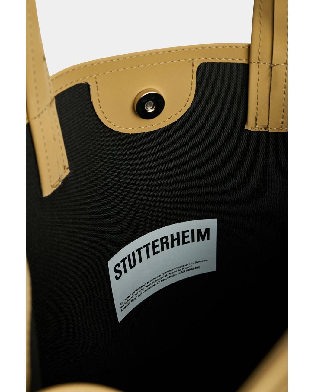 Stutterheim Yellow Stocksund Bag Matte