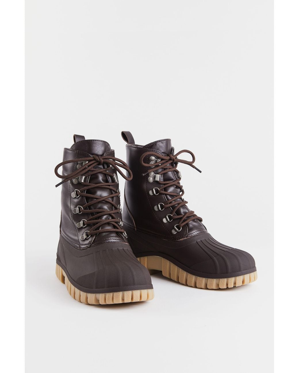 Stutterheim Brown Patrol Boot Leather