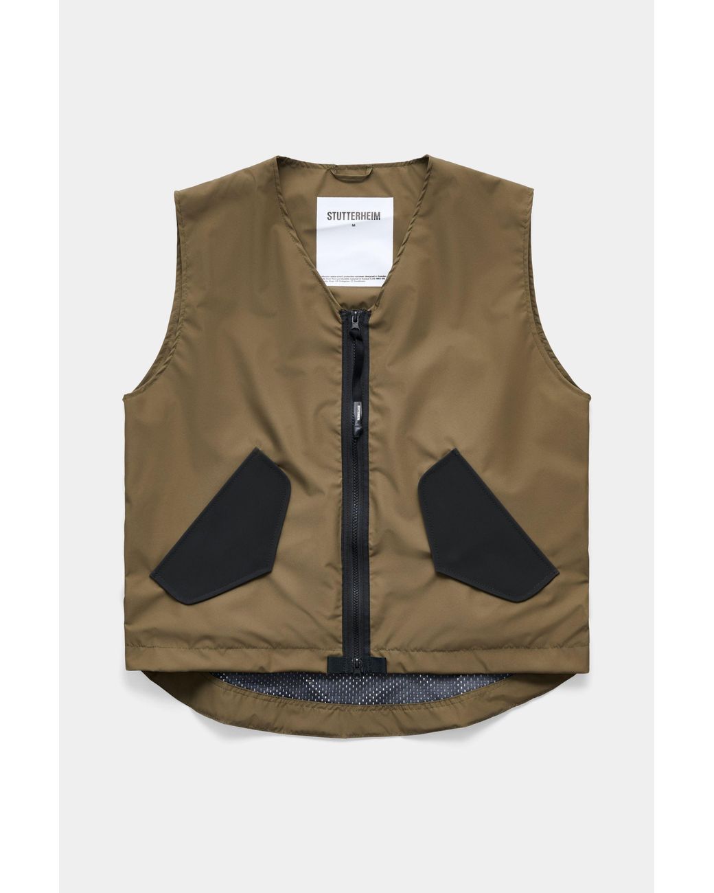 Stutterheim Green Bro Vest for men
