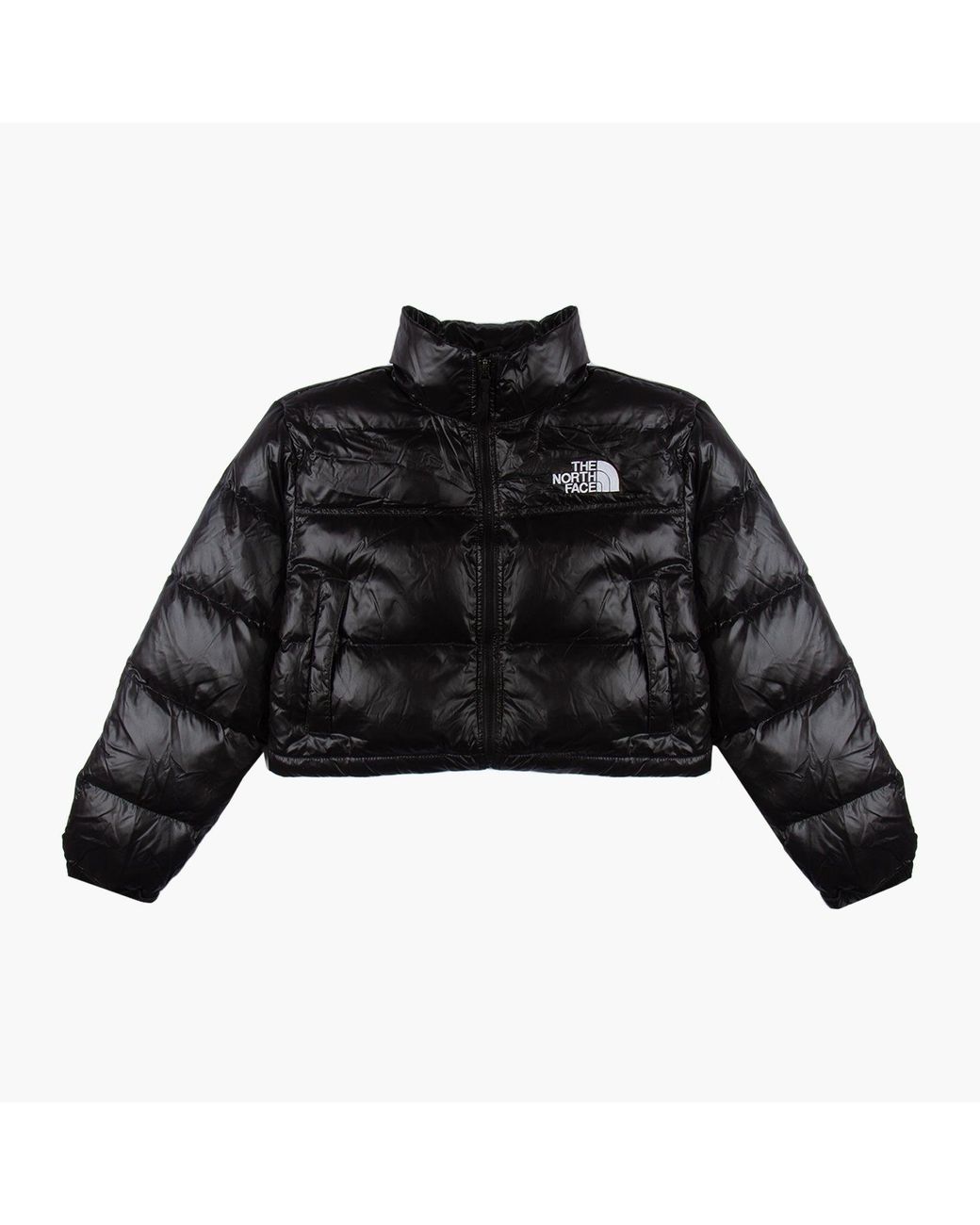 The North Face The Nuptse Short Jacket in Black | Lyst