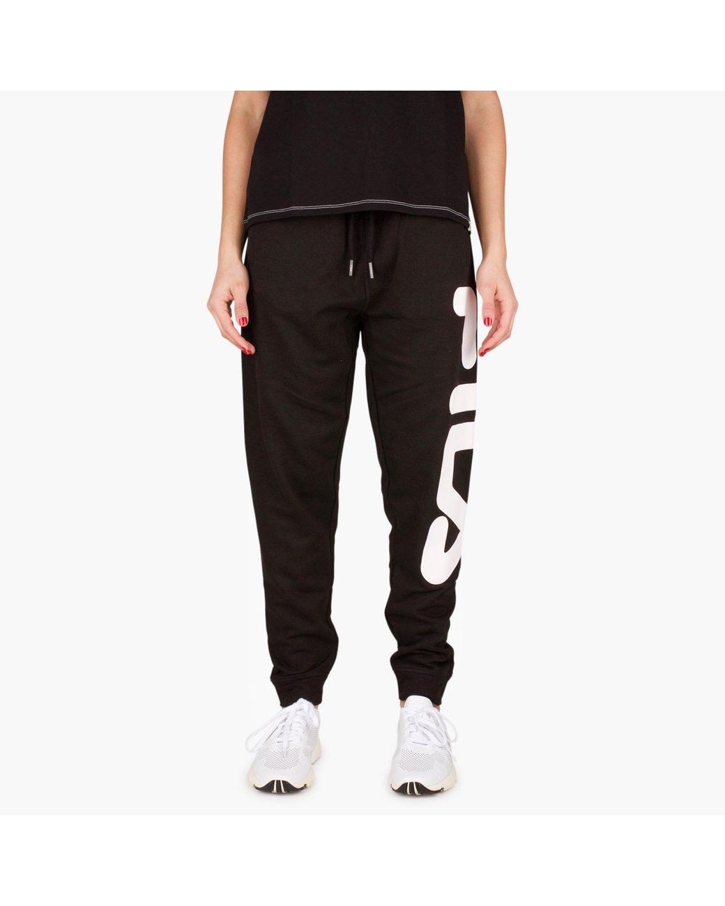 Fila Pure Cotton Basic Pants in Black - Save 72% - Lyst