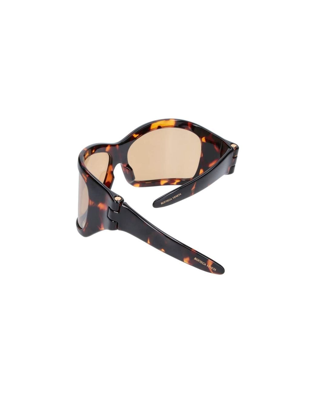 Bottega Veneta Natural Sunglasses “Intrecciato Wraparound”
