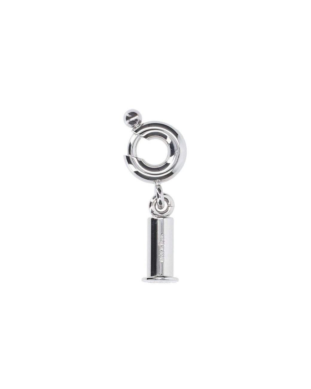 Loewe White Keychain Charm