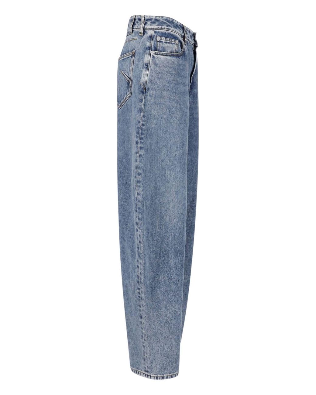 Alaïa Blue Rounded Jeans