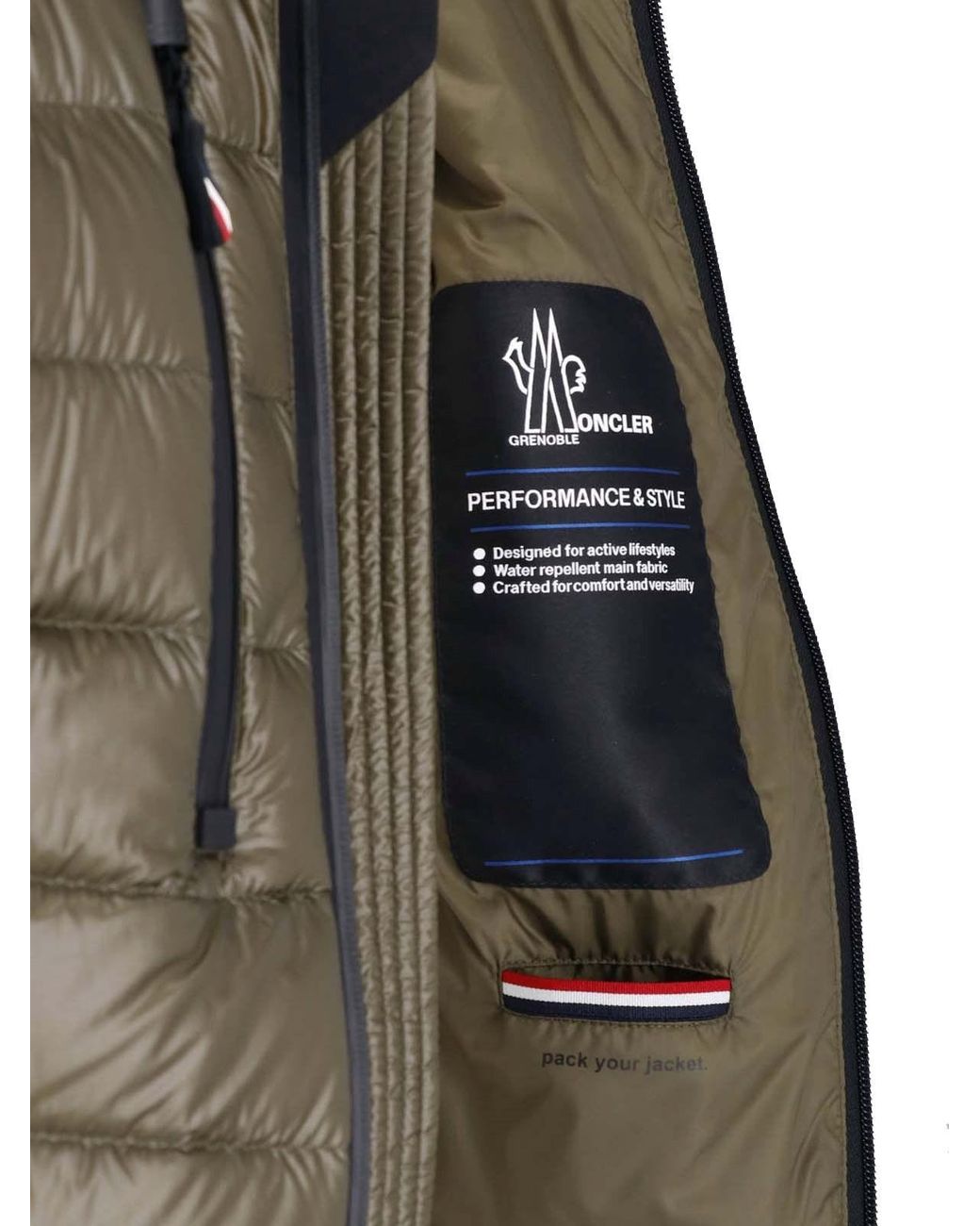 Giacca Da Sci "Hers" di Moncler in Green da Uomo