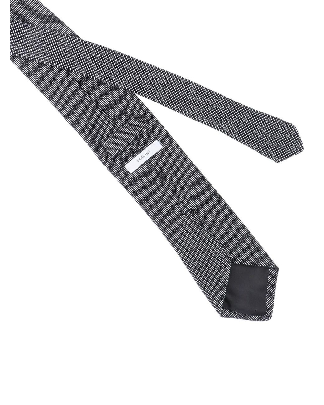 Lardini White Wool Tie for men