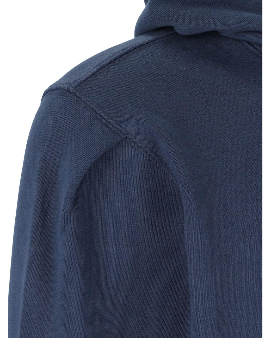 Adererror Blue Logo Hoodie