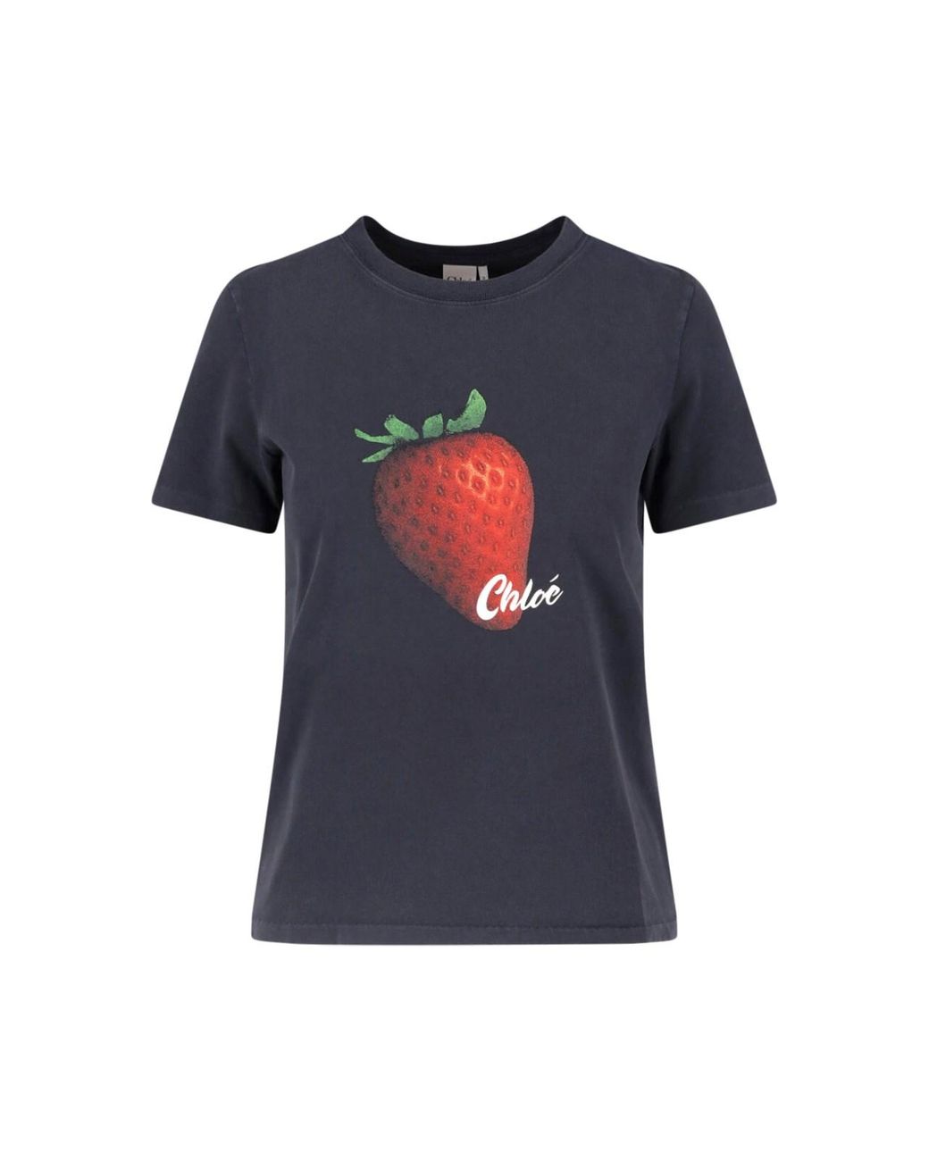 Chloé Purple T-Shirt With Print