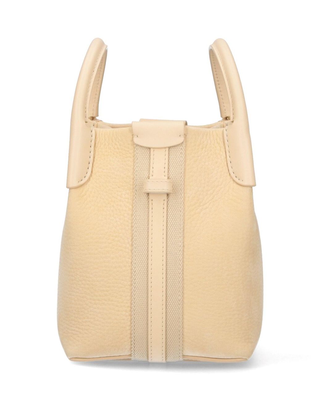 Loro Piana White 'Bale' Small Bag for men