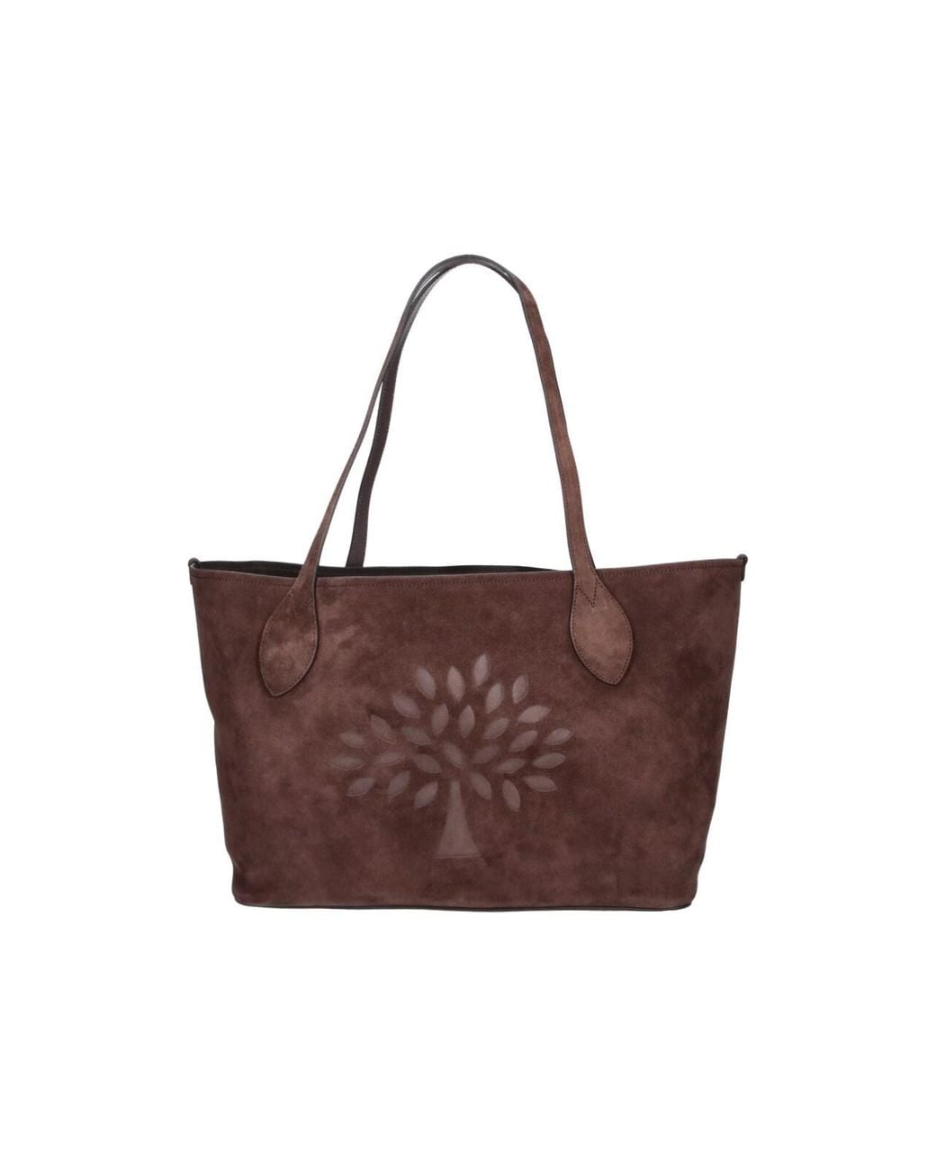 Mulberry Brown Tote Bag "Tree"