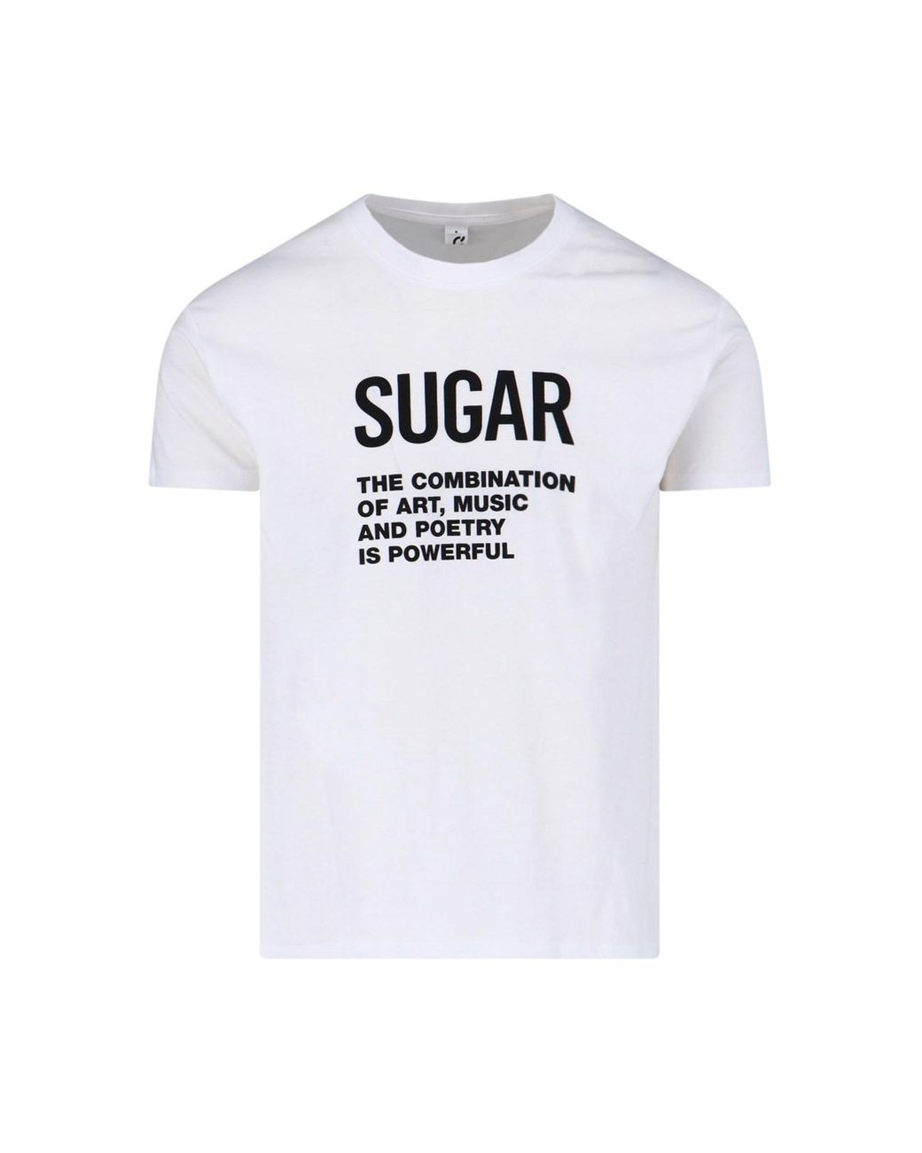 Sugar White #Artmusicandpoetry' T-Shirt