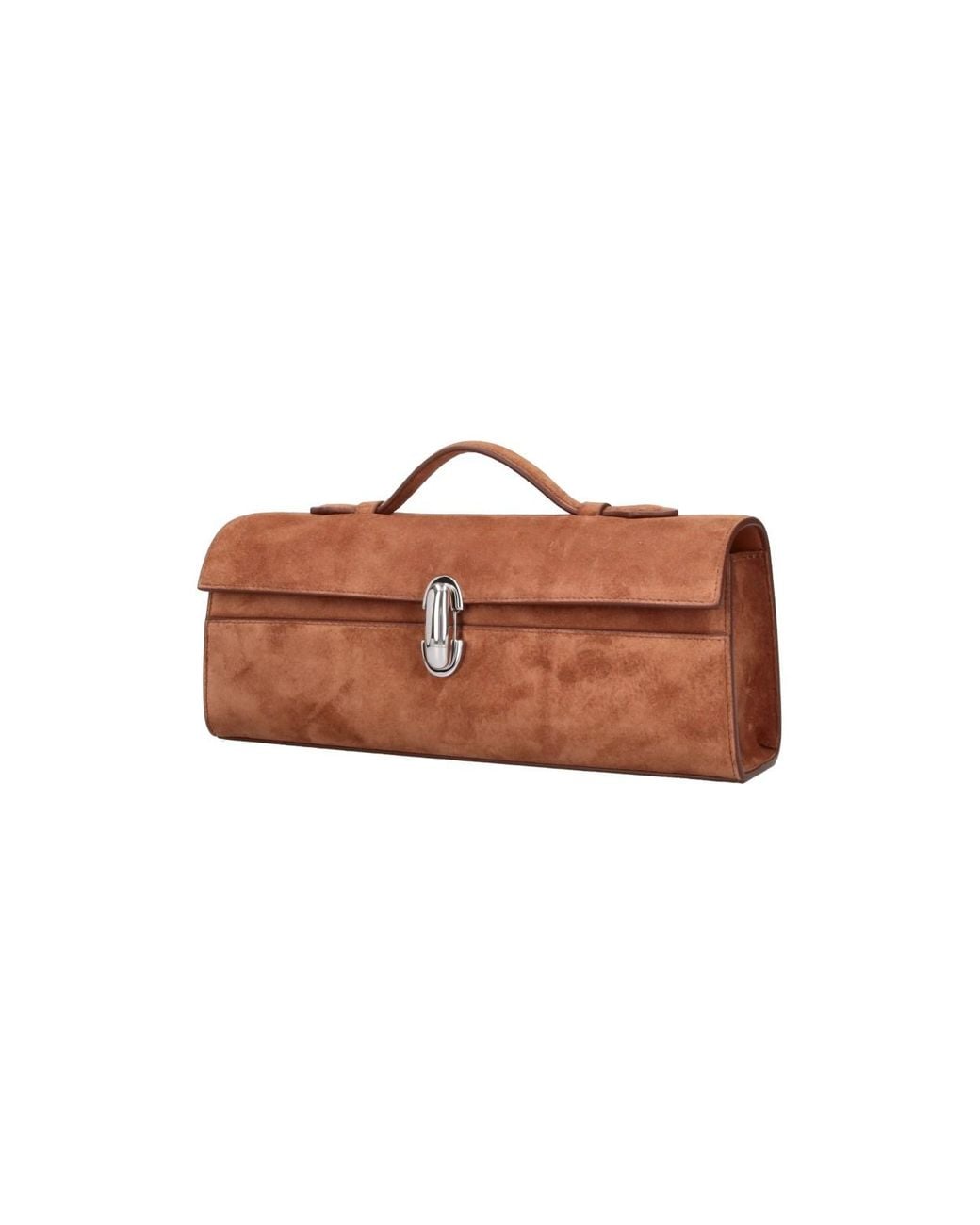 Pouch "Symmetry Slim" di SAVETTE in Brown