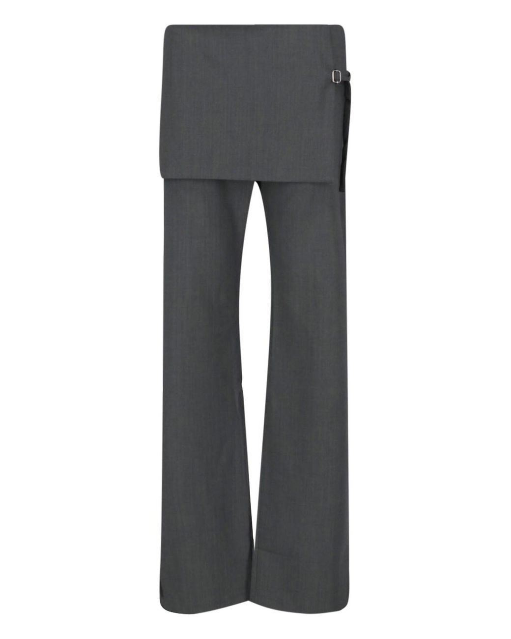 Paloma Wool Gray Layered Trousers "Archive"