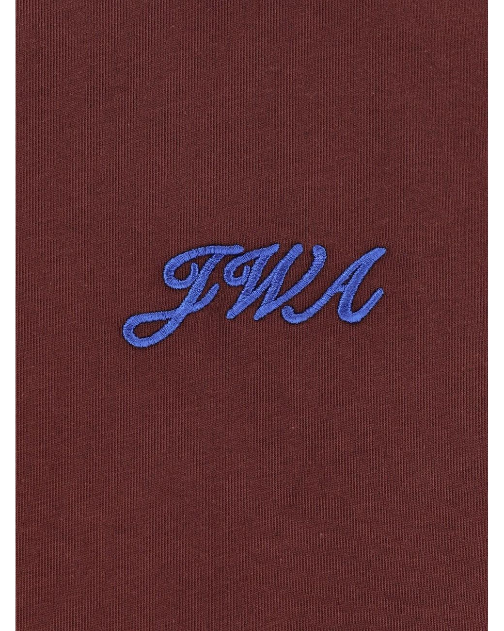 J.W. Anderson Red Logo T-Shirt for men