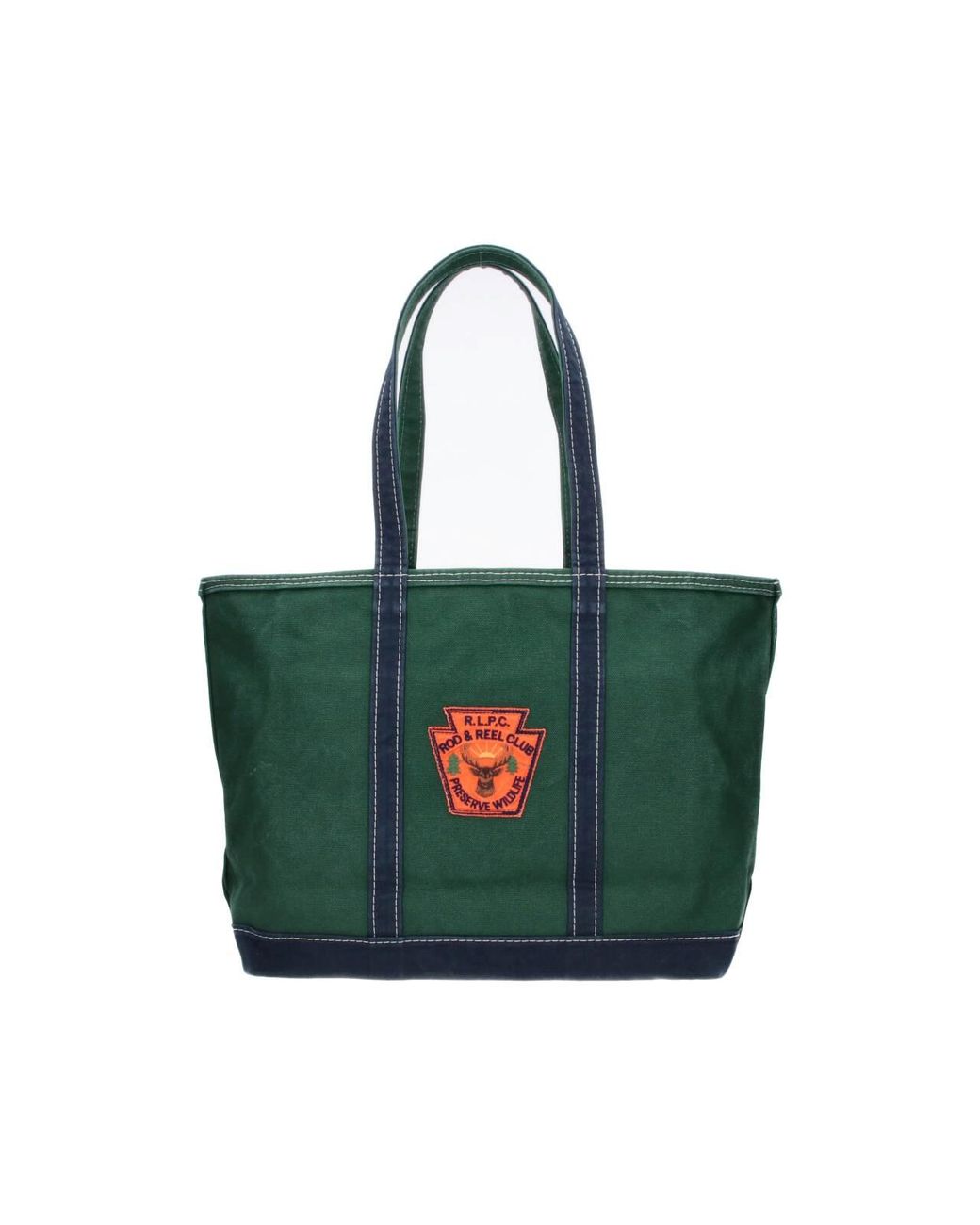 Polo Ralph Lauren Green Logo Tote Bag for men