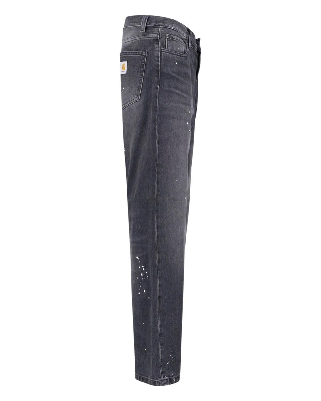 Carhartt Blue Wide Jeans "Landon" for men
