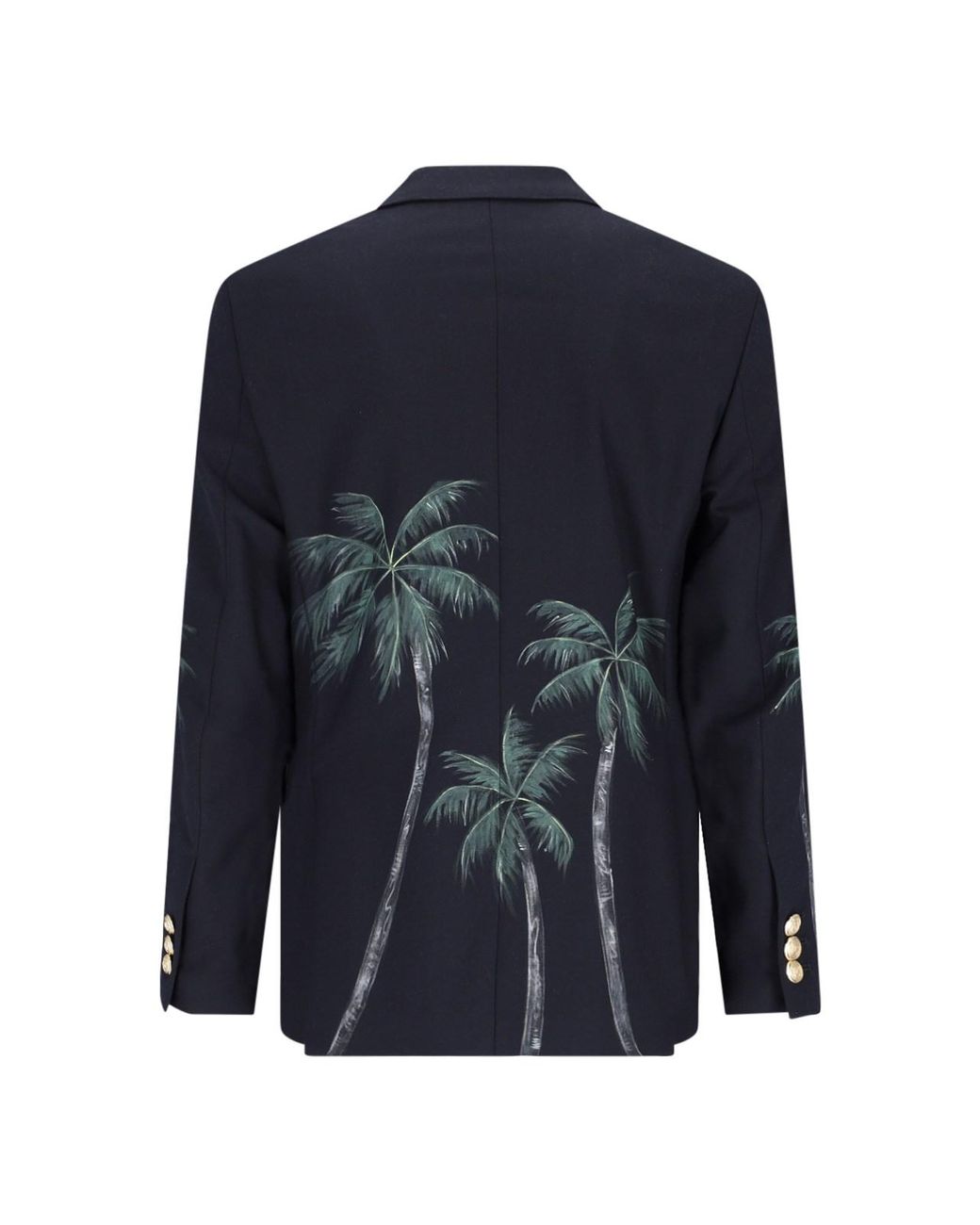 Palm Angels Blue Blazer for men