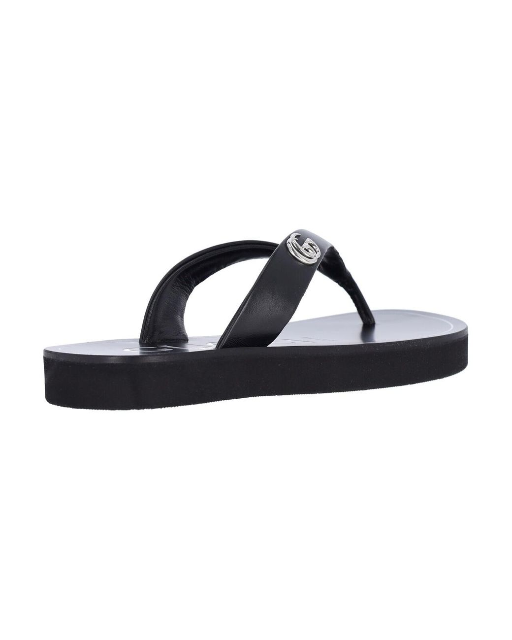 Gucci Blue Sandals "Mila Double G"