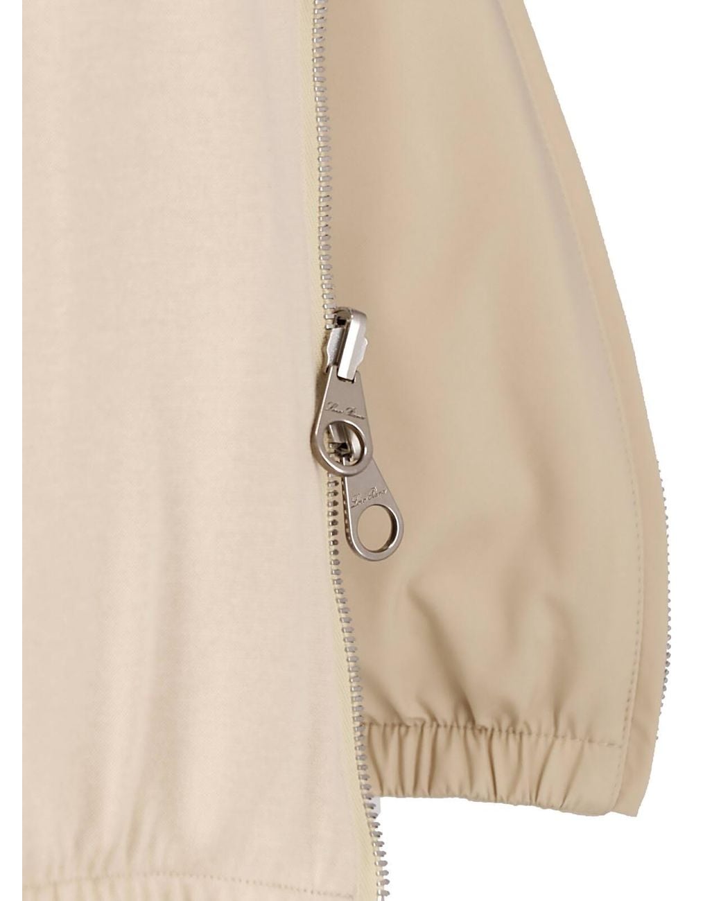 Loro Piana Natural Bomber Jacket “Windmate”