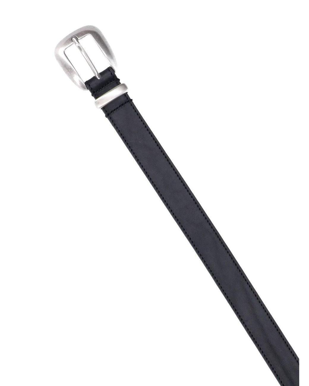 MOLEBO Black Leather Belt