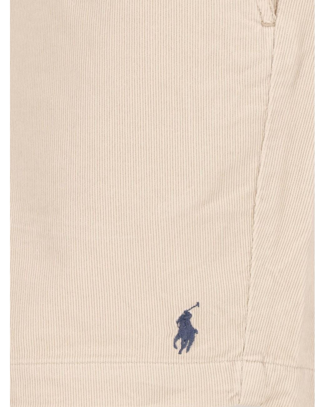 Polo Ralph Lauren Natural Ribbed Shorts for men