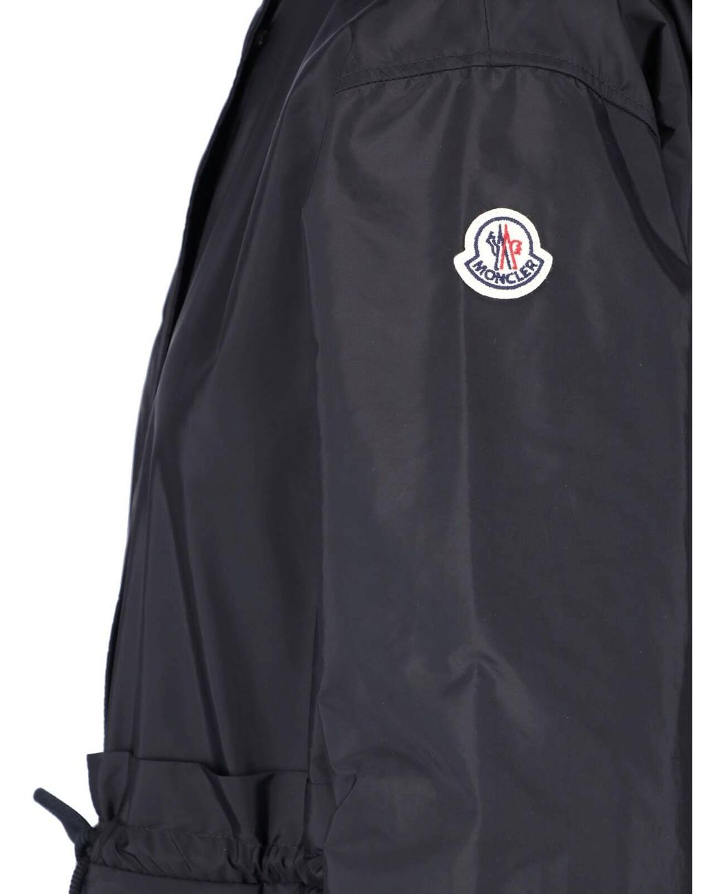 Moncler Blue Waterproof Jacket "Weteau"
