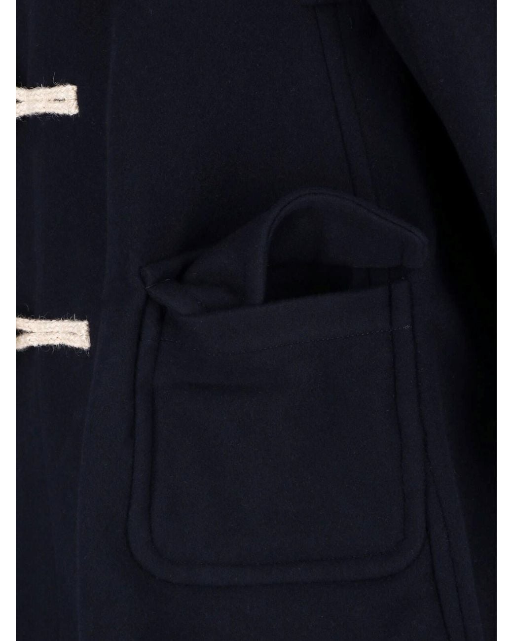 Comme des Garçons Blue Duffle Coat