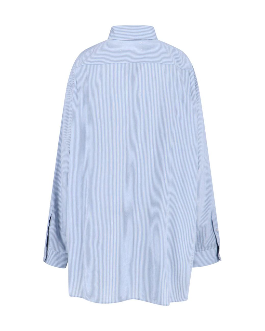 Camicia A Righe di Maison Margiela in Blue