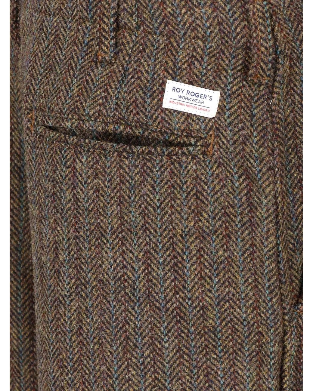 Roy Rogers Gray Trousers "Adrian" for men
