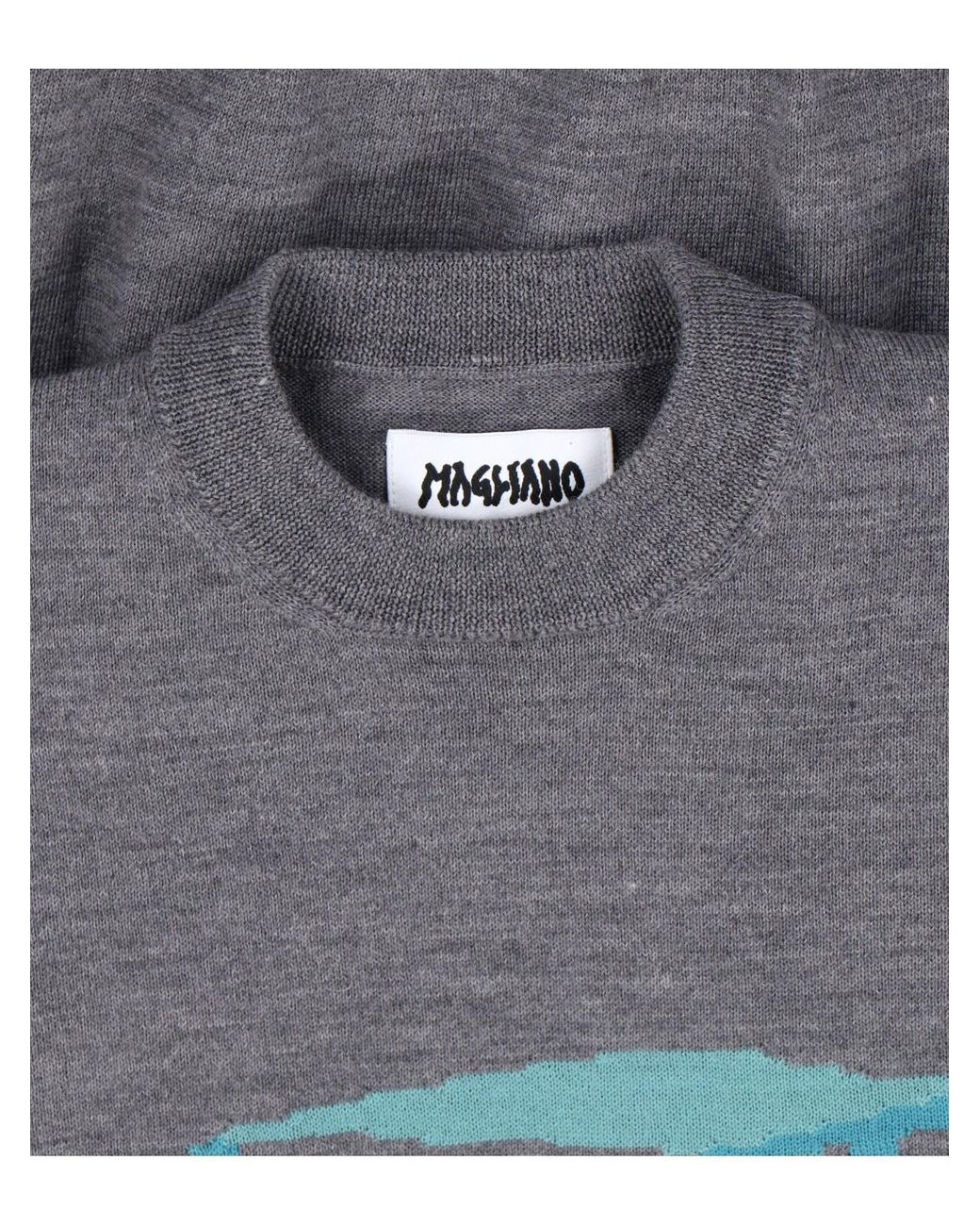 Magliano Gray 'Pandino' Sweater for men