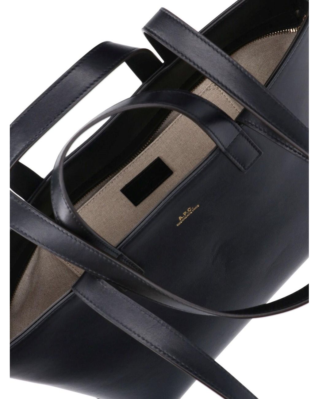 Borsa Tote Piccola "Le Drummer" di A.P.C. in Blue