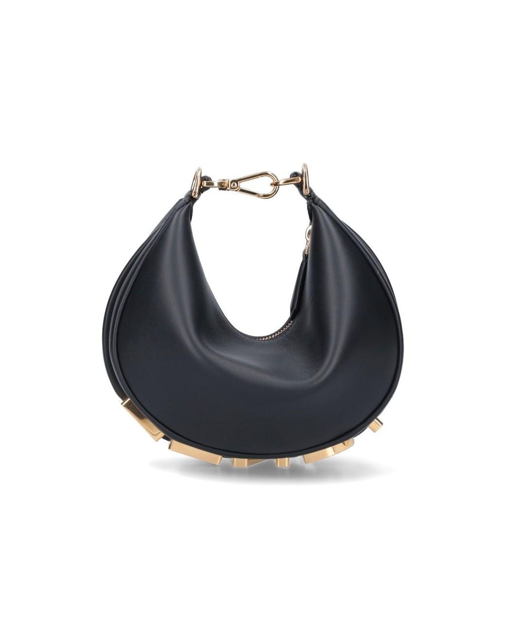 Fendi Blue "graphy" Mini Bag
