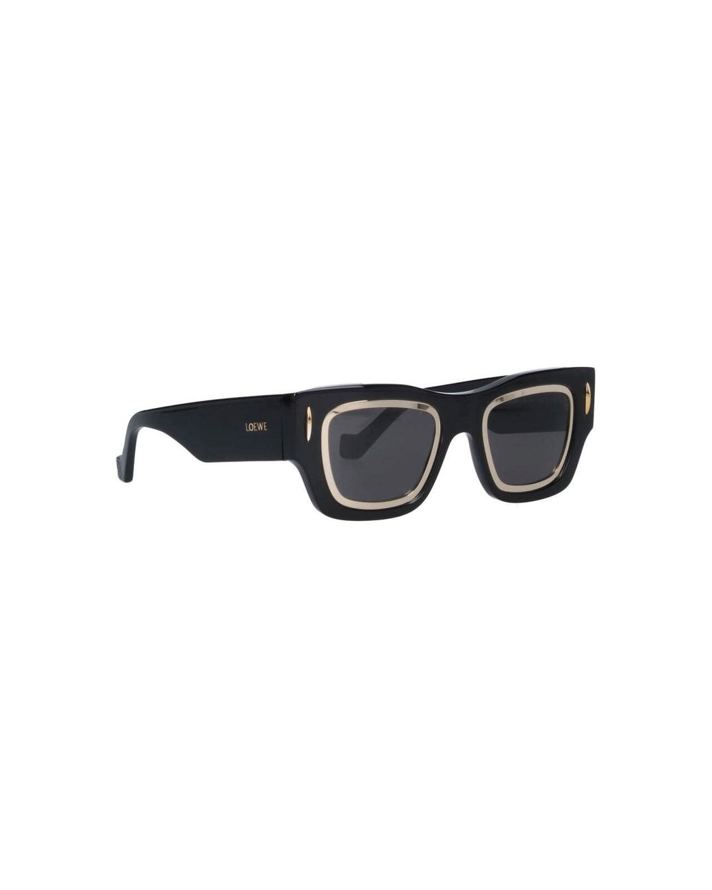 Occhiali Da Sole "Cinema Frame" di Loewe in Black