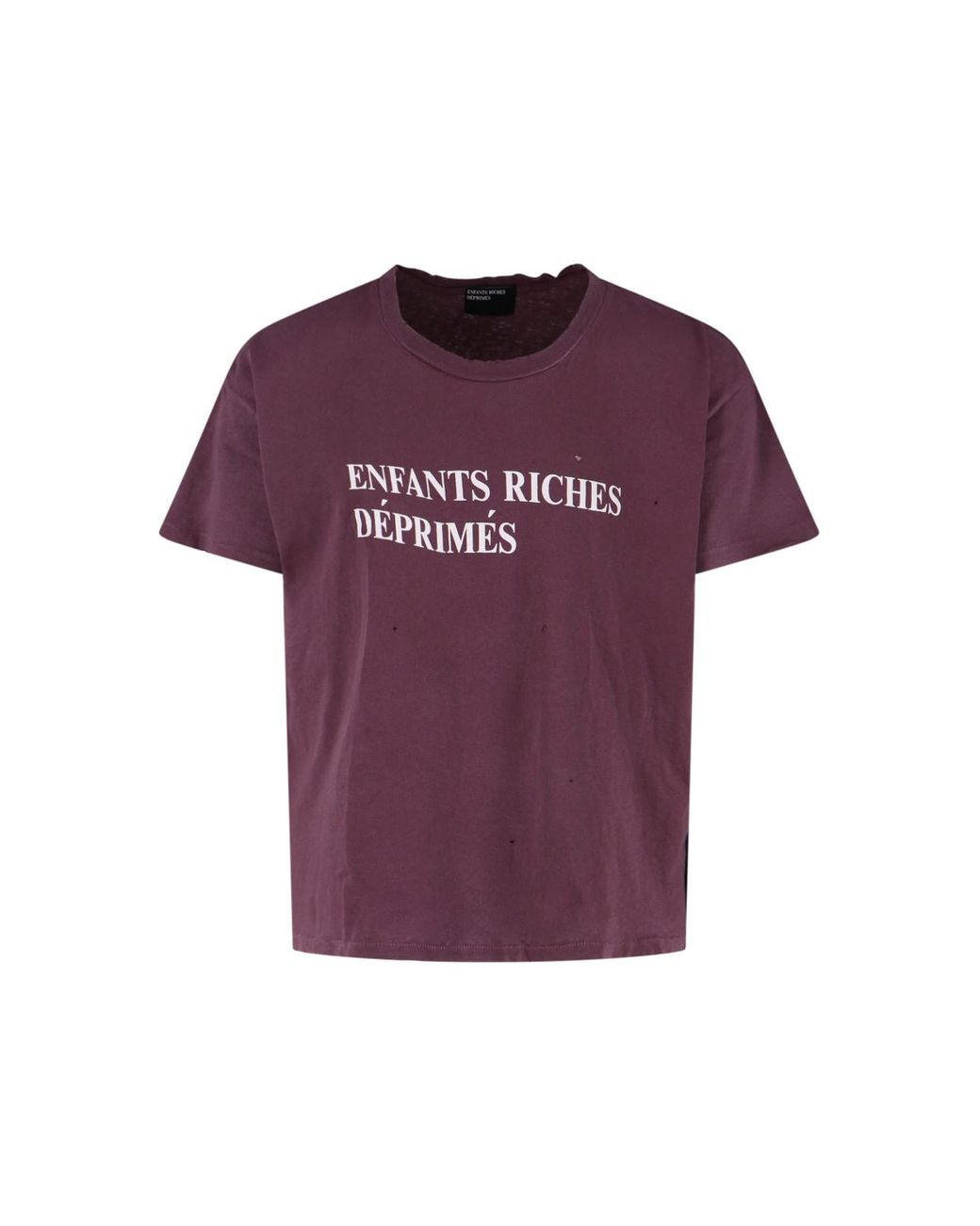 た*か様 ENFANTS RICHES DEPRIMES logo T enfants-riches-deprimes-Purple