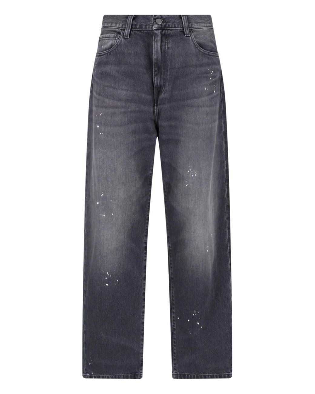 Carhartt Blue Wide Jeans "Landon" for men