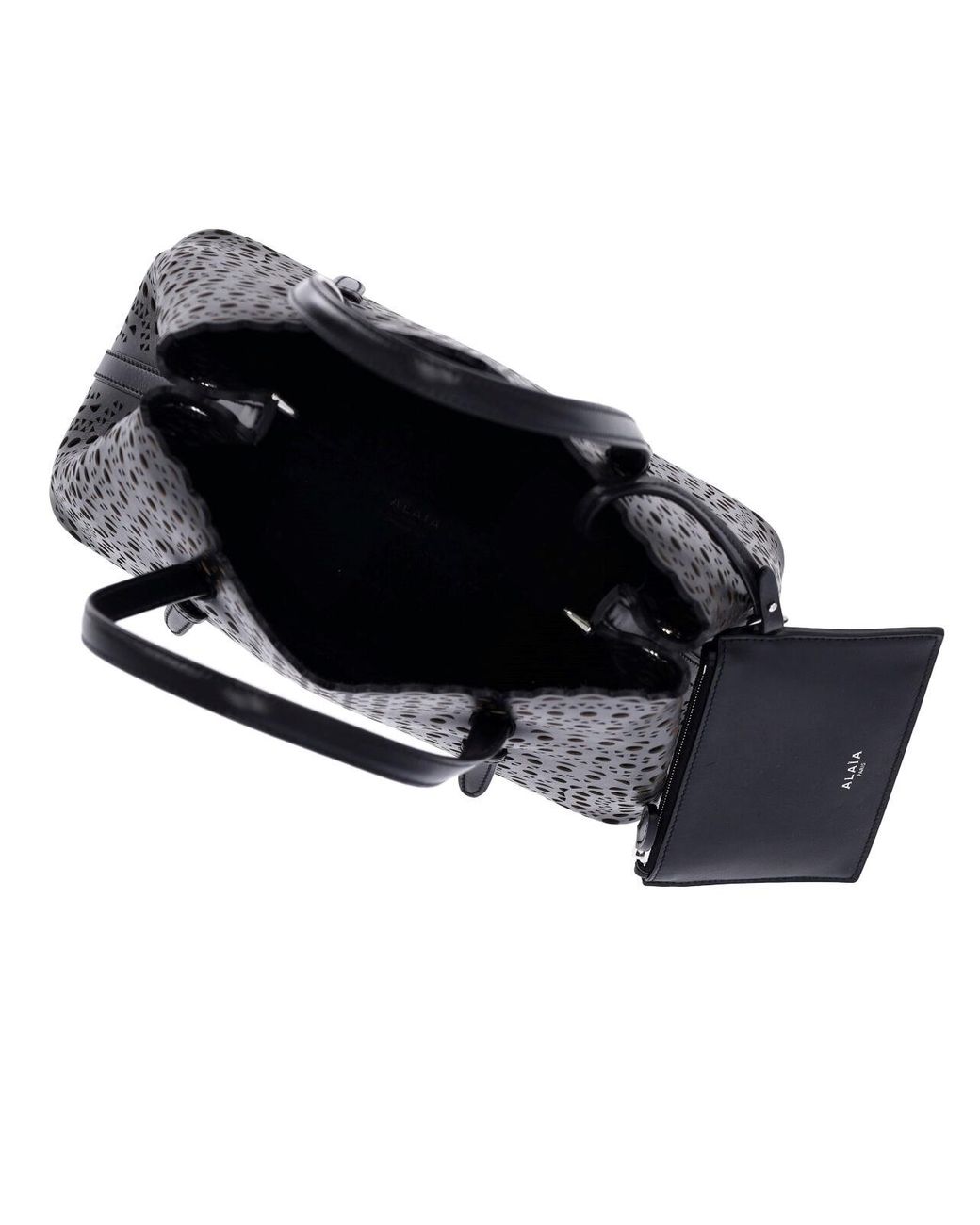 Alaïa Black Tote Bag “Mina 25”