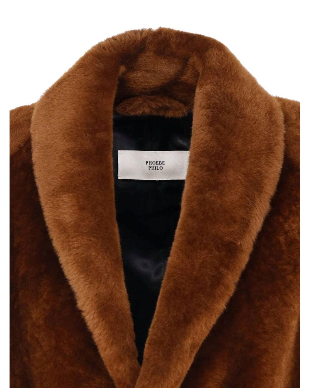 Phoebe Philo Brown Shearling Jacket