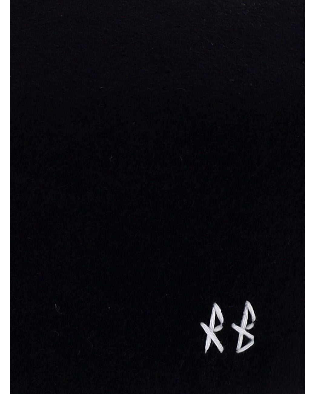 Ruslan Baginskiy Black Wool Beret
