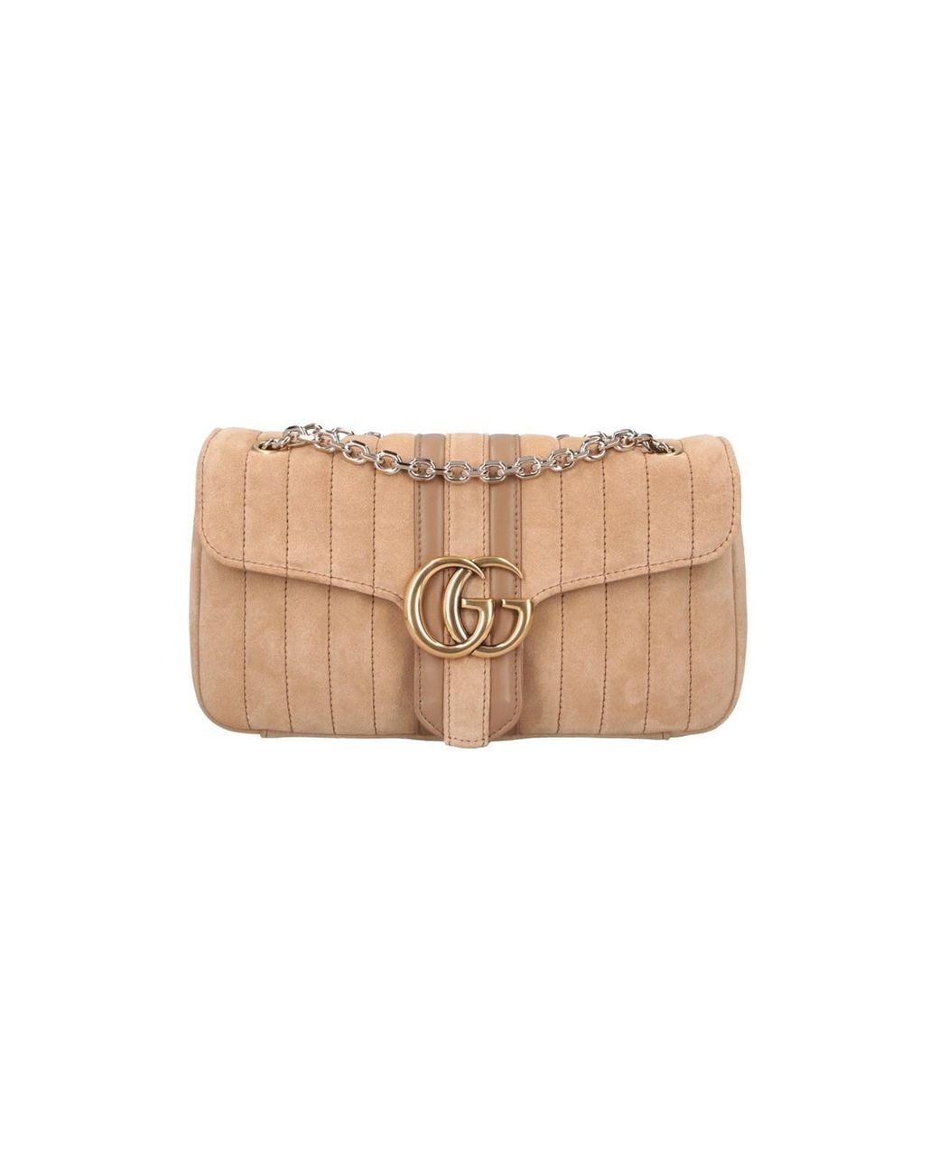 Gucci Natural Shoulder Bag "Jetset Gg Marmont"