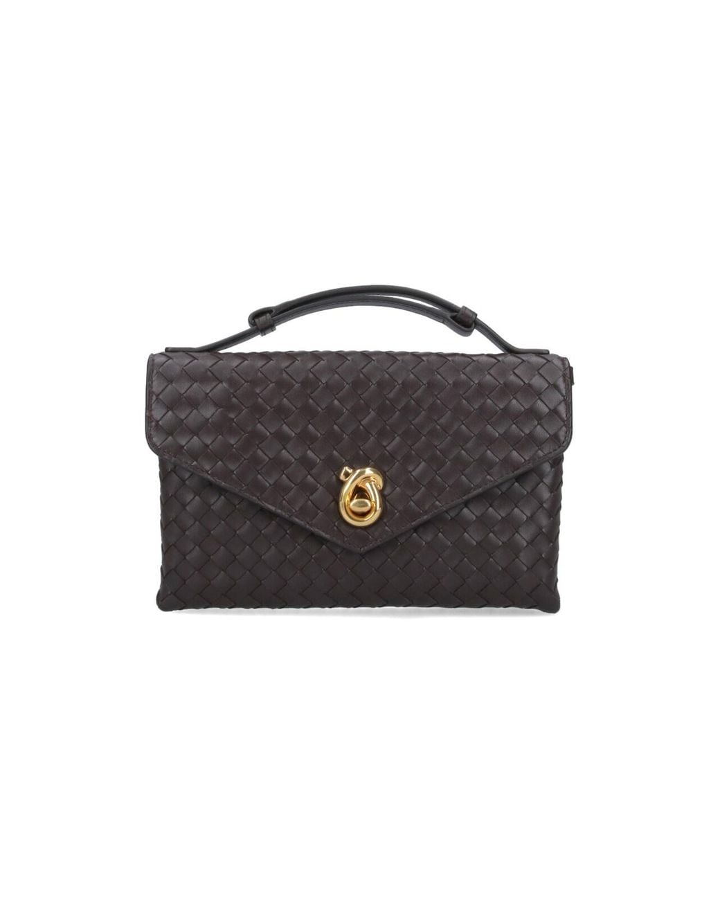 Bottega Veneta Black "Knot Lock" Bag