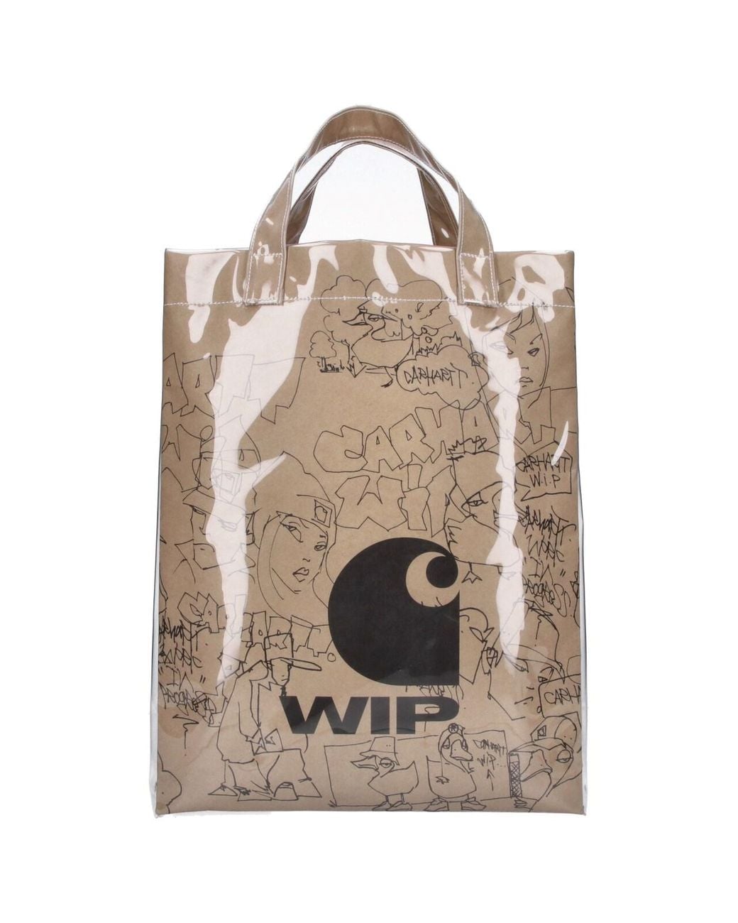 Carhartt Natural Tote Bag “Blinkerfluid Paper”