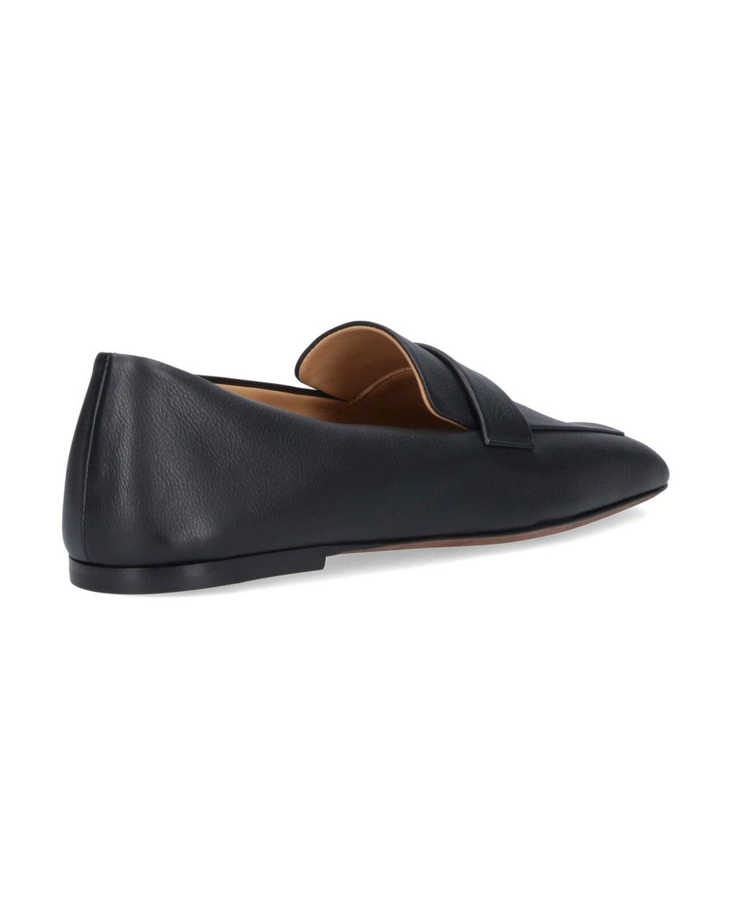 The Row Black 'Square' Loafers