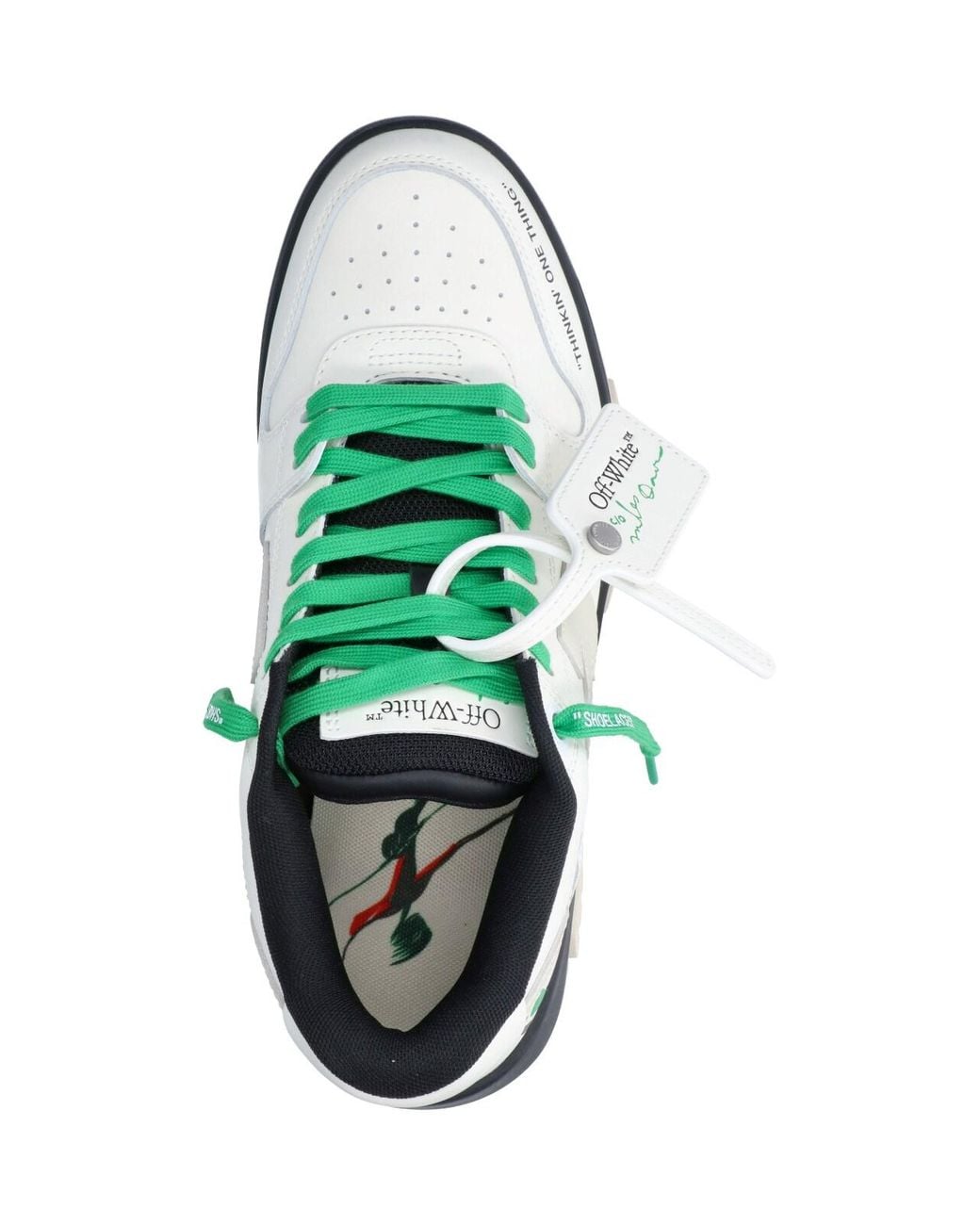 Off-White c/o Virgil Abloh White X Miles Davis Sneakers “Out Of Office” for men