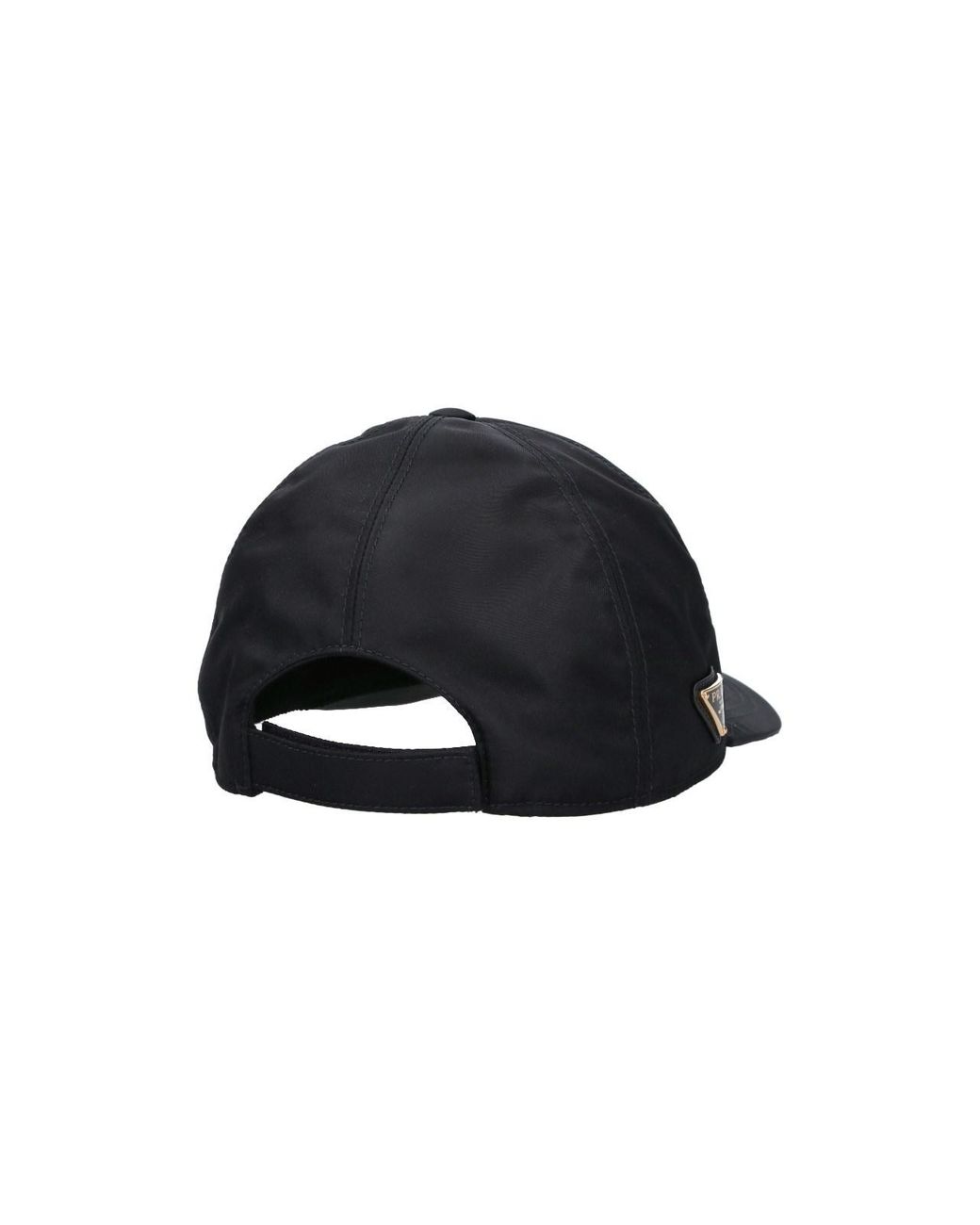Cappello Baseball Logo di Prada in Black